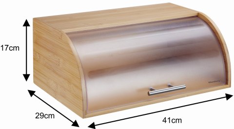 CHLEBAK BAMBUSOWY DREWNIANY 41CM POJEMNIK NA PIECZYWO CHLEB BUŁKI KLAUSBERG KB-7874
