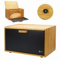 CHLEBAK BAMBUSOWY POJEMNIK NA PIECZYWO BRUNBESTE BB-4254 CZARNY