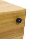 CHLEBAK BAMBUSOWY POJEMNIK NA PIECZYWO BRUNBESTE BB-4256 CZARNY