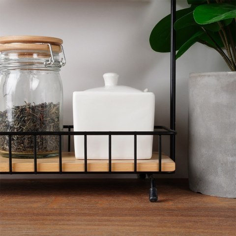 CUKIERNICZKA Z ŁYŻECZKĄ PORCELANOWA BIAŁA 200 ML HIT 153509