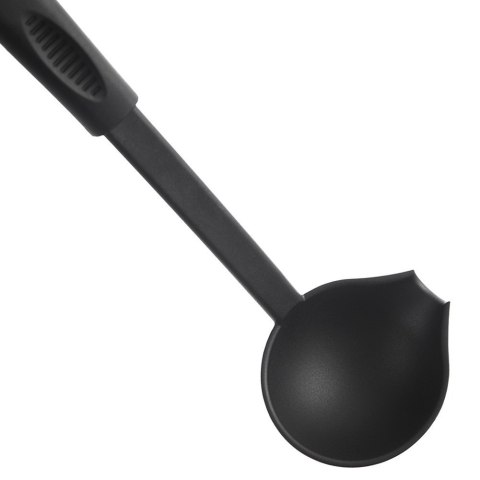 Chochla do zupy sosu mała łyżka wazowa czarna BLACKLINE 60ml 29cm ORION 144903