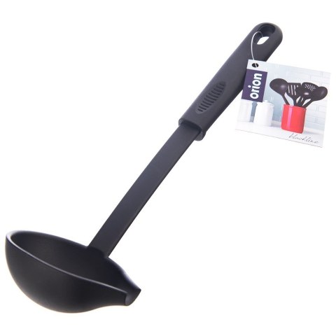 Chochla do zupy sosu mała łyżka wazowa czarna BLACKLINE 60ml 29cm ORION 144903