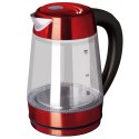 CZAJNIK ELEKTR. 1.7L Z FUNKCJĄ TEMPERATURY BERLINGER HAUS METALLIC BURGUNDY BH-9128