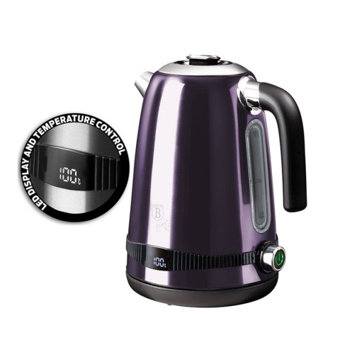 CZAJNIK ELEKTRYCZNY 1.7L Z REGULACJĄ TEMPERATURY BERLINGER HAUS PURPLE ECLIPSE BH-9328