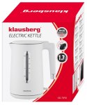 CZAJNIK ELEKTRYCZNY BEZPRZEWODOWY 1.7L BIAŁY KLAUSBERG KB-7890
