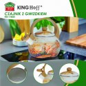 CZAJNIK EMALIOWANY 2.0L EMALIA NA INDUKCJĘ GAZ KINGHOFF OLIO KH-3700