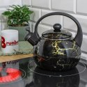 CZAJNIK EMALIOWANY 2.2L BRUNBESTE MARBLE GOLD BB-4550