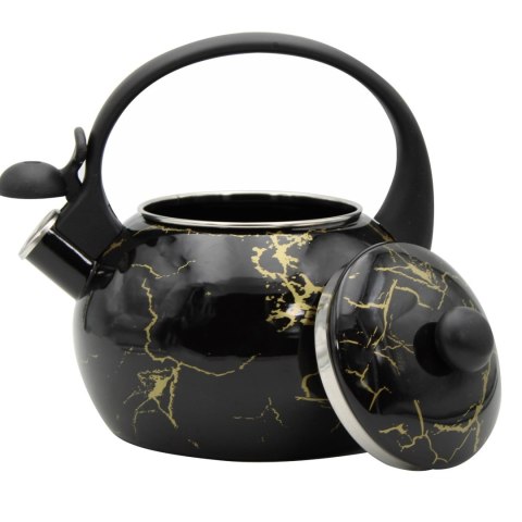 CZAJNIK EMALIOWANY 2.2L BRUNBESTE MARBLE GOLD BB-4550