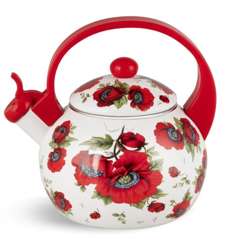 CZAJNIK EMALIOWANY 2.2L BRUNBESTE POPPY BB-2498