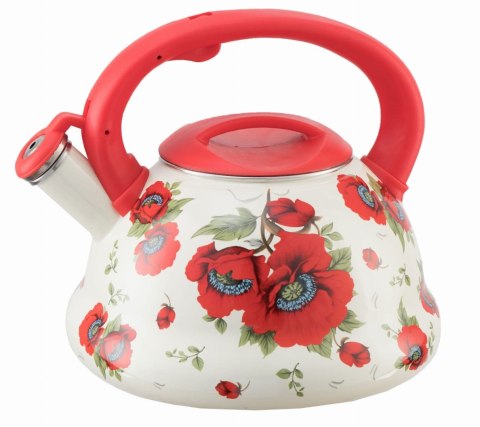 CZAJNIK EMALIOWANY 3.0L ZILNER POPPY ZL-4011-PO