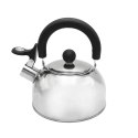 Czajnik stalowy z gwizdkiem na gaz indukcję mały 1.5L srebrny BRUNBESTE BB-1323