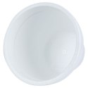 Doniczka ogrodowa plastikowa biała okrągła 39x35 cm VILDE 339427