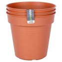 Doniczka ogrodowa plastikowa okrągła średnia 15 cm 3 szt. PROGARDEN 339519