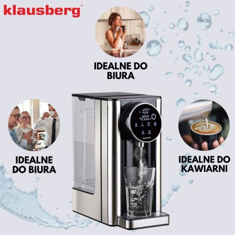 DOZOWNIK DYSTRYBUTOR PODGRZEWACZ DO GORĄCEJ WODY 2.7L Z REGULACJĄ TEMPERATURY KLAUSBERG KB-7880