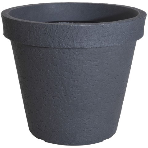 Doniczka ogrodowa plastikowa szara okrągła 48x43 cm VILDE 339154