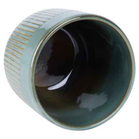 Doniczka porcelanowa donica zielona 11cm VILDE 569916