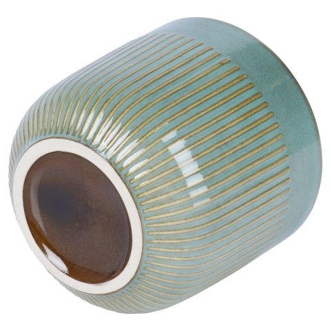 Doniczka porcelanowa donica zielona 11cm VILDE 569916
