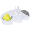 Dozownik płynu do naczyń z pojemnikiem na gąbkę 250ml ULTRA CLEAN 530712