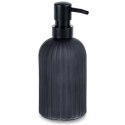 Dozownik szklany do mydła płynu do naczyń zlewozmywaka czarny 400ml VILDE 568002