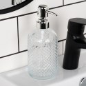 Dozownik szklany na mydło do mydła płynu do naczyń zlewozmywaka 430ml ORION 530785