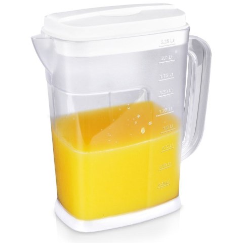 Dzbanek plastikowy do lodówki z pokrywką na napoje sok wodę na 2.25L EXCELLENT HOUSEWARE 139298