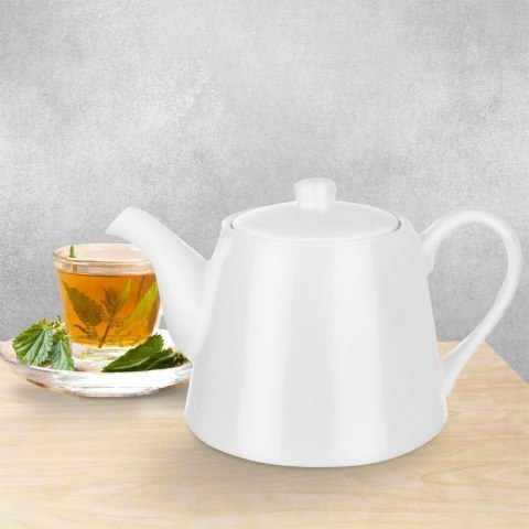 Dzbanek porcelanowy do zaparzania herbaty kawy ziół biały 2L ORION 156005