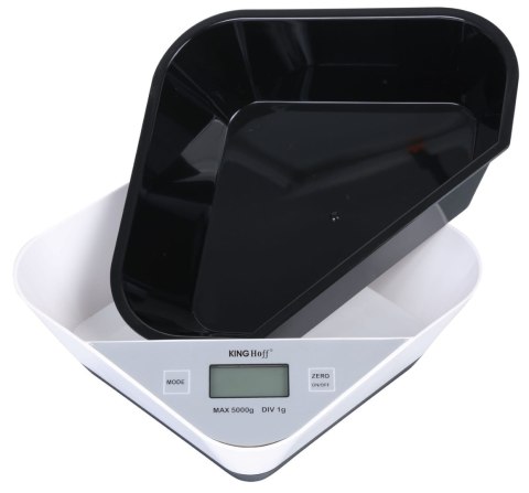 ELEKTRONICZNA WAGA KUCHENNA Z MISĄ 800ML / 1G / 5KG KINGHOFF KH-1826