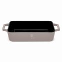 EMALIOWANA BRYTFANNA ŻELIWNA 30X20X7CM 3.0L BERLINGER HAUS STRONG MOLD TAUPE BH-6526