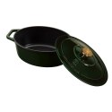 EMALIOWANA BRYTFANNA ŻELIWNA 5.56L 32x23x12cm BERLINGER HAUS STRONG MOLD BH-6520