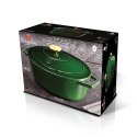 EMALIOWANA BRYTFANNA ŻELIWNA 5.56L 32x23x12cm BERLINGER HAUS STRONG MOLD BH-6520