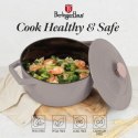EMALIOWANY GARNEK ŻELIWNY 4.35L 24CM BERLINGER HAUS STRONG MOLD TAUPE BH-6525