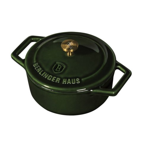 EMALIOWANY MINI GARNEK ŻELIWNY 0.55L 12cm BERLINGER HAUS STRONG MOLD BH-6502