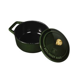 EMALIOWANY MINI GARNEK ŻELIWNY 0.55L 12cm BERLINGER HAUS STRONG MOLD BH-6502