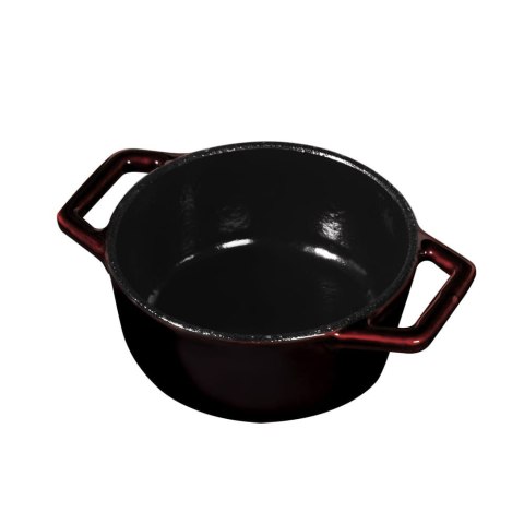 EMALIOWANY MINI GARNEK ŻELIWNY 0.65L 12CM BERLINGER HAUS STRONG MOLD BH-6496
