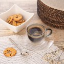 Filiżanki termiczne ze spodkiem do kawy espresso DOUBLE 90ml 2 sztuki ORION 129493