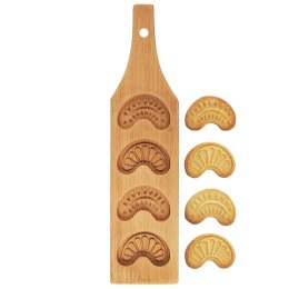 Foremka do ciastek drewniana rogaliki 30 cm ORION 127428