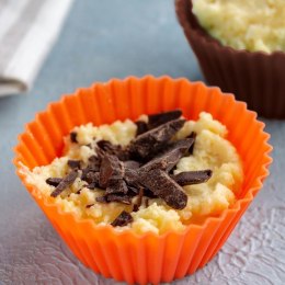 FOREMKI DO MUFFINEK NA BABECZKI MUFFINKI PAPILOTKI SILIKONOWE POMARAŃCZOWE 6 SZTUK 5.5CM ORION 151741