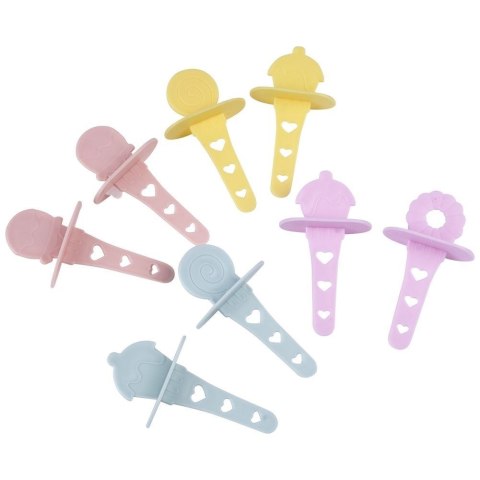 FOREMKI NA LODY FORMA DO LODÓW NA PATYKU 8 SZTUK SORBET FRESH&COLD 259257