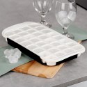 Forma do kostek lodu silikonowa z tacką pojemnik na lód kostki 33x18cm EXCELLENT HOUSEWARE 259091