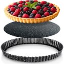 FORMA DO PIECZENIA TARTY Z WYJMOWANYM DNEM GRANITOWA 28X3CM VILDE 279032