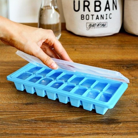 Forma foremka do 16 kostek lodu silikonowa pojemnik na lód kostki mix EXCELLENT HOUSEWARE 259172