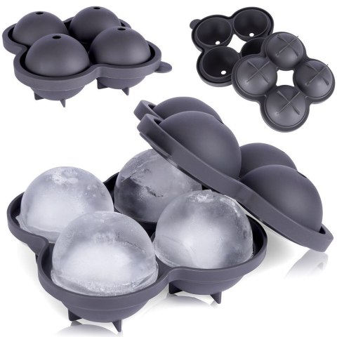 Forma foremka do lodu na lód pojemnik do kostek KULE LODOWE EXCELLENT HOUSEWARE 259228