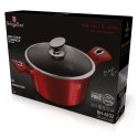 GARNEK 8.0L 30CM BERLINGER HAUS METALLIC LINE BURGUNDY BH-6192