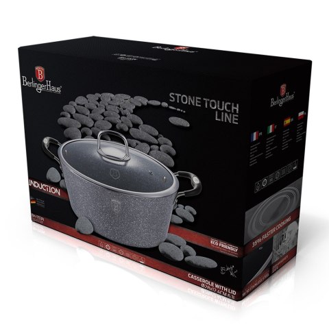 GARNEK BERLINGER HAUS 4.5L 24CM GRAY STONE TOUCH BH-1152-N