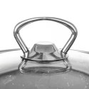 GARNEK EMALIOWANY 24cm 4.5L Z POWŁOKĄ GRANITOWĄ ORION 113145