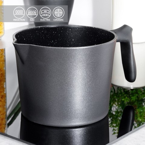 Garnek do gotowania mleka na indukcję INDUKCJA granitowy GRANDE 2.2L ORION 113318