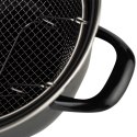 Garnek do smażenia frytek w głębokim oleju emaliowany z sitkiem 24.5 cm 4L NAVA 10-053-003
