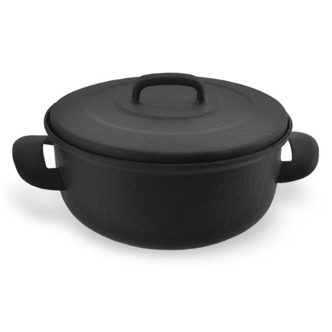 Garnek emaliowany z pokrywką indukcja 20 cm 3L BELIS 113045