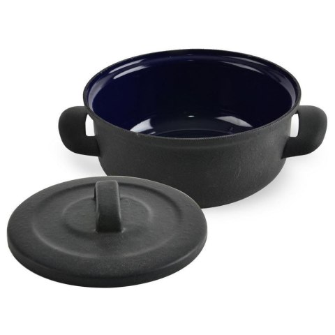 Garnek emaliowany z pokrywką indukcja 24 cm 4L BELIS 113056
