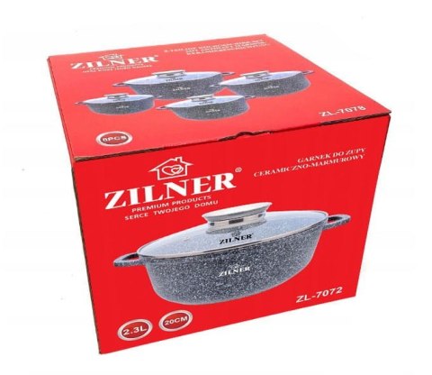 GARNEK MARMUROWY 3.2L / 22cm ZILNER ZL-7089